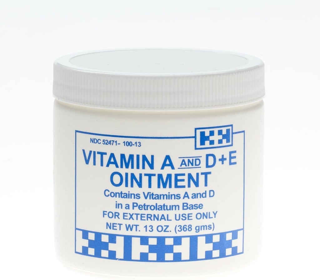 Gentell GEN-23450 Vitamines A&D + E Onguent 13 oz. Pot (paquet de 4)