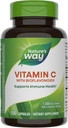 Nature's Way Vitamine C with Bioflavonoïdes, Immune Support*, High Potency Vitamine C per 2-capsule portion, Promote Collagène*, 1000 mg par 2-capsule portion, 100 Capsules (Packaging May Vary)
