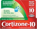 Cortizone 10 Maximum Strength Plus Crème ultra hydratante anti-crème, 1% Hydrocortisone, 1 oz.