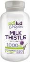 1000mg Thistle de lait aide à maintenir une fonction hépatique saine, optimiser la santé, libération rapide, suppléments sans gluten - 6-Mois