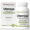 HerbsForever Uterous Health/Uterous Care Contrôle des produits à base de plantes Excédent de kystes Saignement, fibroïdes, 120 gélules, 800 mg chacune, Extrait concentré