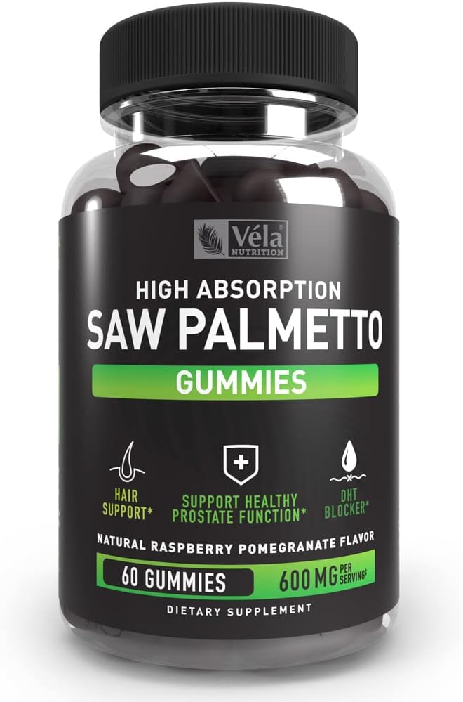 Complexe Saw Palmetto Gummies pour hommes et femmes