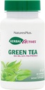 NaturesPlus Herbal Actives Green Tea - 60 Capsules - Non-OGM, végétalien, sans gluten - 60 portions