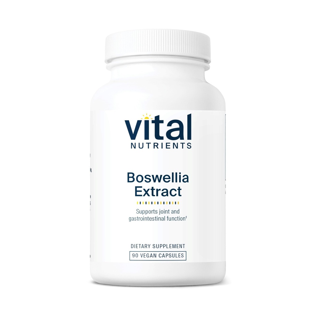 Vital Nutrients Boswellia Extract 400mg - Boswellia Extract Capsules - Herbal Support for Joint, Immune, and Digestive Health - Gluten, Dairy, Soy Free - Non-GMO - 90 Capsules