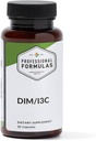 Formules professionnelles DIM/I3C – Soutien à l'équilibre hormonal avec Diindolylméthane, Indole-3-Carbinol, Vitamine C, Vitamine E & Magnésium – Promotion de la santé du métabolisme et des voies de désintoxication – 30 capsules