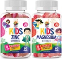 SUNNY SAM Zinc Chewable Gummy & Magnesium Gummies for Kids