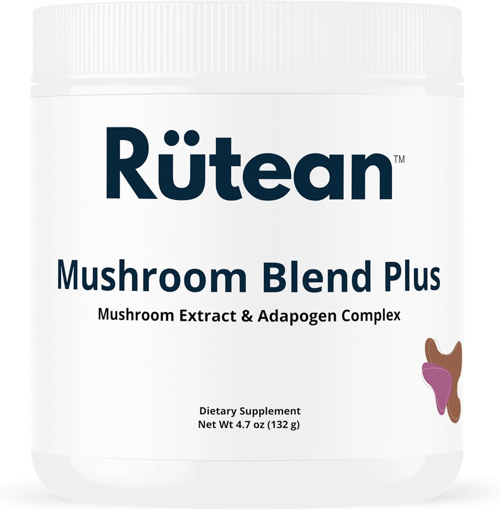 Mélange de champignons plus - 11 en 1 Mélange complexe de nootropes et d'adaptogènes pour boost immune, fonction cognitive et soutien énergétique - 4,7 oz - Ajouter au café/thé/smoothies - 60 portions (60 jours d'approvisionnement)