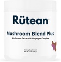 Mélange de champignons plus - 11 en 1 Mélange complexe de nootropes et d'adaptogènes pour boost immune, fonction cognitive et soutien énergétique - 4,7 oz - Ajouter au café/thé/smoothies - 60 portions (60 jours d'approvisionnement)