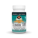 Source Naturals Turcuma 1000, soutient la réponse inflammatoire saine du corps*, 1000mg - 30 comprimés