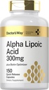 Doctor's Way Alpha Acide lipoïque 300mg.150 Capsules avec Biotin Optimizer.