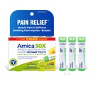 Boiron Arnica Montana 30X Médecine homéopathique pour soulager de la douleur musculaire, de la raideur musculaire, de l'enflure des lésions et de la décoloration des ecchymoses - 3 comte (240 Pellets)