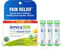 Boiron Arnica Montana 30X Médecine homéopathique pour soulager de la douleur musculaire, de la raideur musculaire, de l'enflure des lésions et de la décoloration des ecchymoses - 3 comte (240 Pellets)