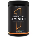 Règle 1 Amino essentiel 9 – Support de récupération et d'hydratation avec 7,5g d'acides aminés essentiels + électrolytes (30 portions, Rainbow Candy)