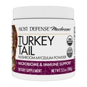 Défense de l'hôte Turquie Tail Mushroom Powder - Supplément de soutien à la santé digestive et immunitaire - Supplément de soutien aux champignons pour le soutien au microbiome gastro-intestinal et Gut - 3,5 oz (66 portions)*