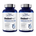 1MD Nutrition CholestMD avec extrait de feuille d'olive, Bergavit, Niacine, Ail.