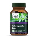 Gaia Herbes Racine d'Ashwagandha - Fabriquée avec racine d'Ashwagandha biologique pour aider à soutenir une réponse saine au stress, au système immunitaire et au sommeil reposé - 60 phytocapsules liquides végétaliens (30 jours d'approvisionnement)
