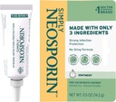 Neosporine Simplement Formule 3-Ingrédient Premiers soins Onguent antibiotique et traitement de la plaie avec Bacitracine Zinc et Polymyxine B Sulfate, Préservatif-, Paraben- et Néomycine-Sans, 0.5 oz