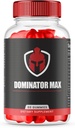 (1 Pack) Dominateur Max Gummies Formule avancée pour la performance maximale, tout supplément naturel extra-fort, dominateur Max Gummies pour la croissance musculaire et le soutien de la santé globale (60 Gummies)