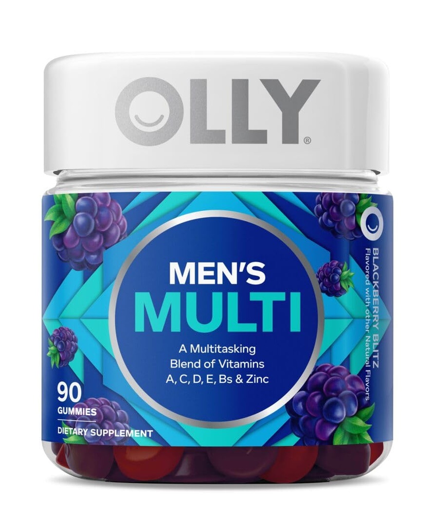 Gummy, Ginseng, Alpha GPC, B Vitamines, 36 Gummy multivitamines de comte et d'hommes, Vitamines A C D E B, Zinc, 90 Comte