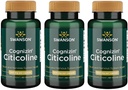 Swanson Cognizin Citicoline 1000 Milligrammes 60 Capsules de légumes (3 Pack)
