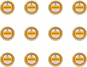 Rawleigh Antiseptic Salve Iconic Yellow Big Tin: 4,5 oz, onguents multi-usages apaisants Coupes, Bruises, Irritations, avec Turpentine, Phénol, Huile de Coton & Paraffine, Formule originale - Paquet de 12
