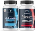 Supplément à oxyde nitrique pour VitaFLUX, L Arginine l Suppléments à Citrulline de qualité pour hommes + supplément testostérone pour hommes avec/Tongkat Ali (LongJack), KSM-66 Ashwagandha