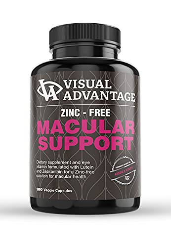 Sans zinc AREDS 2 pour la santé des yeux - Approvisionnement de 3 mois - basé sur l'étude Areds II mais sans zinc