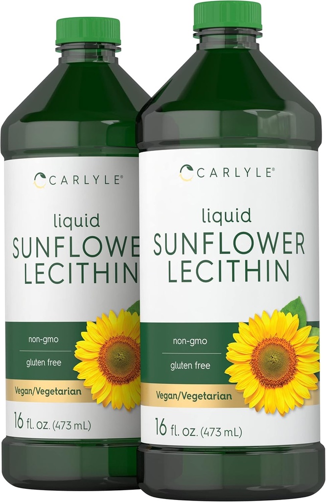 Carlyle Sunflower Lécithine Liquid, 16 oz.