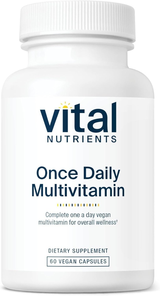 Nutriments vitaux Une fois par jour Multivitamines Vegan Multi pour les femmes et les hommes