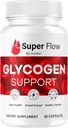 Super Flow Glycogen - SuperFlow Glycogen Support Capsules, Super Flow, Glycogen Support Super Flow, Suppression officielle Glycogen Support, Super Flow Glyco Optimizer, 30 capsules pour 1 mois