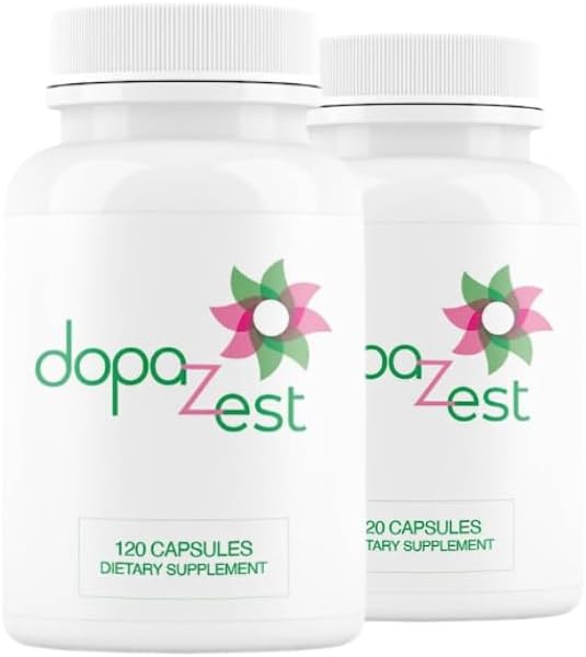 DopaZest- Soutien à la clarté mentale, au cerveau et au cerveau (120 gélules)