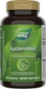 Nature's Way Systemwell Ultimate Immune*, avec vitamines C, A, D, zinc, sélénium, mélanges botaniques multi-systèmes incluant immune, respiratoire, digestif et circulatoire, 180 comprimés (paquetage mai vary)