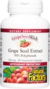 Facteurs naturels, GrapeSeedRich Grape Extract, Antioxydant Support pour une réponse inflammatoire saine, 90 Capsules