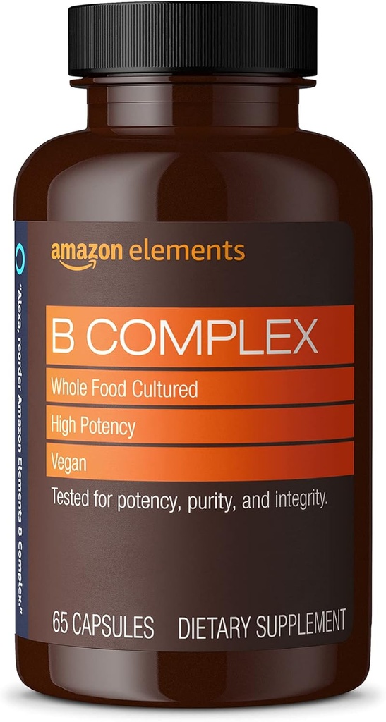 Amazon Elements B Complexe, 65 Capsules