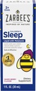 Les enfants de Zarbee Melatonin Supplément de sommeil liquide, 1mg Melatonin, sans médicament et efficace, facile à prendre saveur de baie naturelle pour les enfants 3 ans et plus, 1 Fl Oz bouteille
