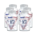 Recherche Vérifiée UTI Relief - Supplément de soutien de l'urine - 100% naturel, végétalien avec Lingonberry, canneberge et D-mannose - 6 bouteilles (6 mois d'approvisionnement)