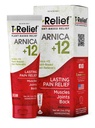 T-Relief Arnica +12 Crème Naturelle Soulagement Actives pour la douleur du dos Douleurs musculaires et étourdissement Corps entier Soulagement rapide pour les femmes et les hommes - 2 oz