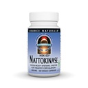 Source Naturals NSK-SD, Nattokinase, Végétarien Friendly, Enzyme systémique du corps entier pour une circulation saine*, 200 mg - 60 Capsules végétariennes