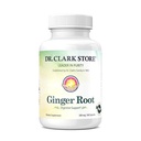 Dr Clark Ginger Root Supplement - Soutien digestif - 500 mg 100 Capsules de gélatine