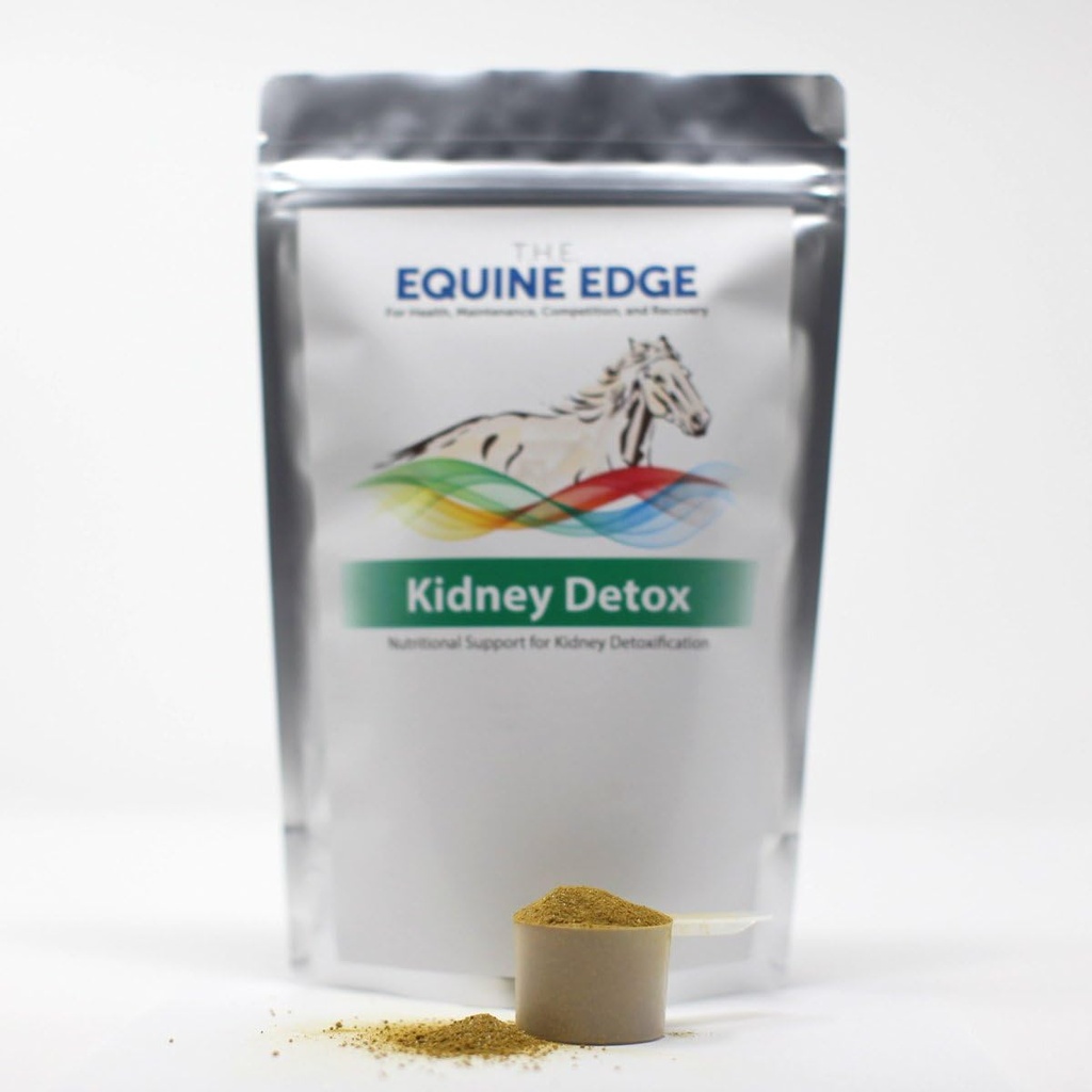Détox rénal - Supplément de nettoyage des chevaux naturels, 30 portions