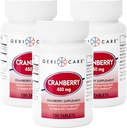 Supplément de canneberge GeriCare, 100 comprimés 450 mg (3)