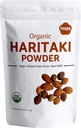 Iyasa Holistics Organic Haritaki Poudre, Harde, Harad, Terminalia chebula, Kadakapudi, Ayurveda herbe pour la digestion, Gas Relief, Healthy Bowel Fonction, superfood, Reselable Pouch de 4 oz