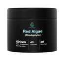 Holistic Bin Capsules d'algues marines rouges Gigartina et Dumontiacea Suppléments d'algues rouges sans gluten, végétaliens, sauvages récoltés Riche en Oméga végétalien 3 (40 capsules)