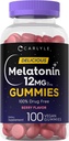 Carlyle Melatonin Gummies 12mg.100 Comte.