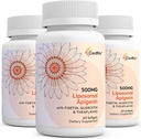 Apigénine liposomique 500mg Softgels - Supplément Apigénine optimal avec Fisétine, Quercetine et Theaflavines - 6 mois d'approvisionnement