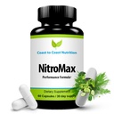 Formule de performance NitroMax – Supplément à l'oxyde nitrique L-Arginine Plus Citrulline, AKG, Beta Alanine – Construire le muscle, la vasculaire, l'énergie, la circulation – Workout Harder - 60 L-Arginine Capsules