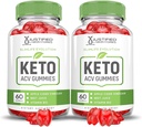 Laboratoires justifiés (2 Pack Slimlife Evolution Keto ACV Gummies Slim Life1000MG Vinaigre de cidre de pomme formule de grenade Jus de betterave en poudre B12 Vegan 120 Gummies