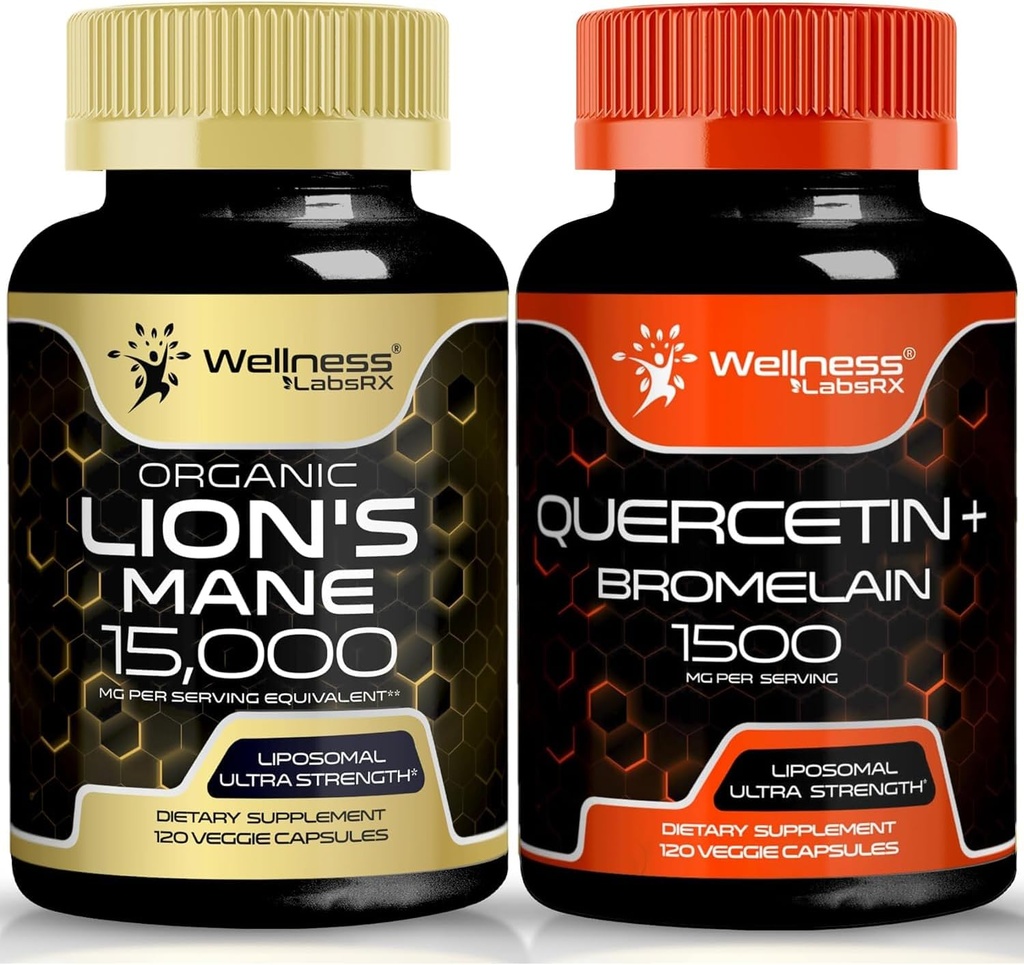 WELLNESS LABSRX Quercetin avec Bromelain