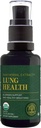 Global Healing Organic Lung Health Supplement - Spray à base de nasal pour le nettoyage pulmonaire, le soutien respiratoire et le soulagement du mucus pour respirer facilement - Allergie normale du nez et défense du sinus - 1 Fl Oz