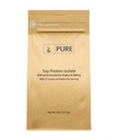 INGRÉDIENTS ORIGINALS Isolate de protéines de soja (4 lb) Toujours pur, sans remplissage ni additifs